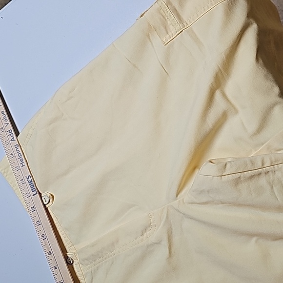 Alfred Dunner Capris Sz 14 Pretty Yellow - Picture 8 of 11